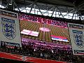 London and Football match at Wembley
